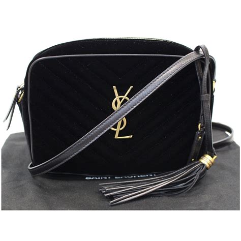 black purse ysl|ysl black crossbody purse.